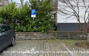 Barrierefreier Parkplatz am Rathaus Schmallenberg