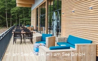 H1 am See - Terrasse