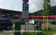 P & R Parkplatz Lagerstraße Meschede E-Tanke