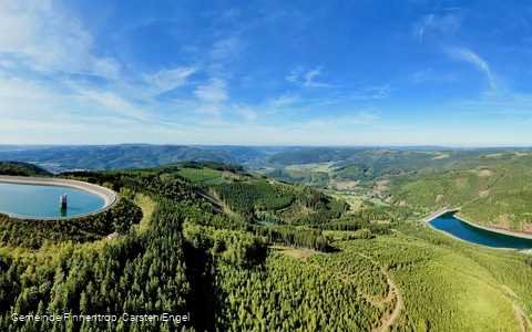 Pumpspeicherwerk Rönkhausen, Ober- & Unterbecken