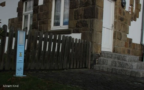 E-Bike Akku-Ladestation am Bahnhof in Neuenrade