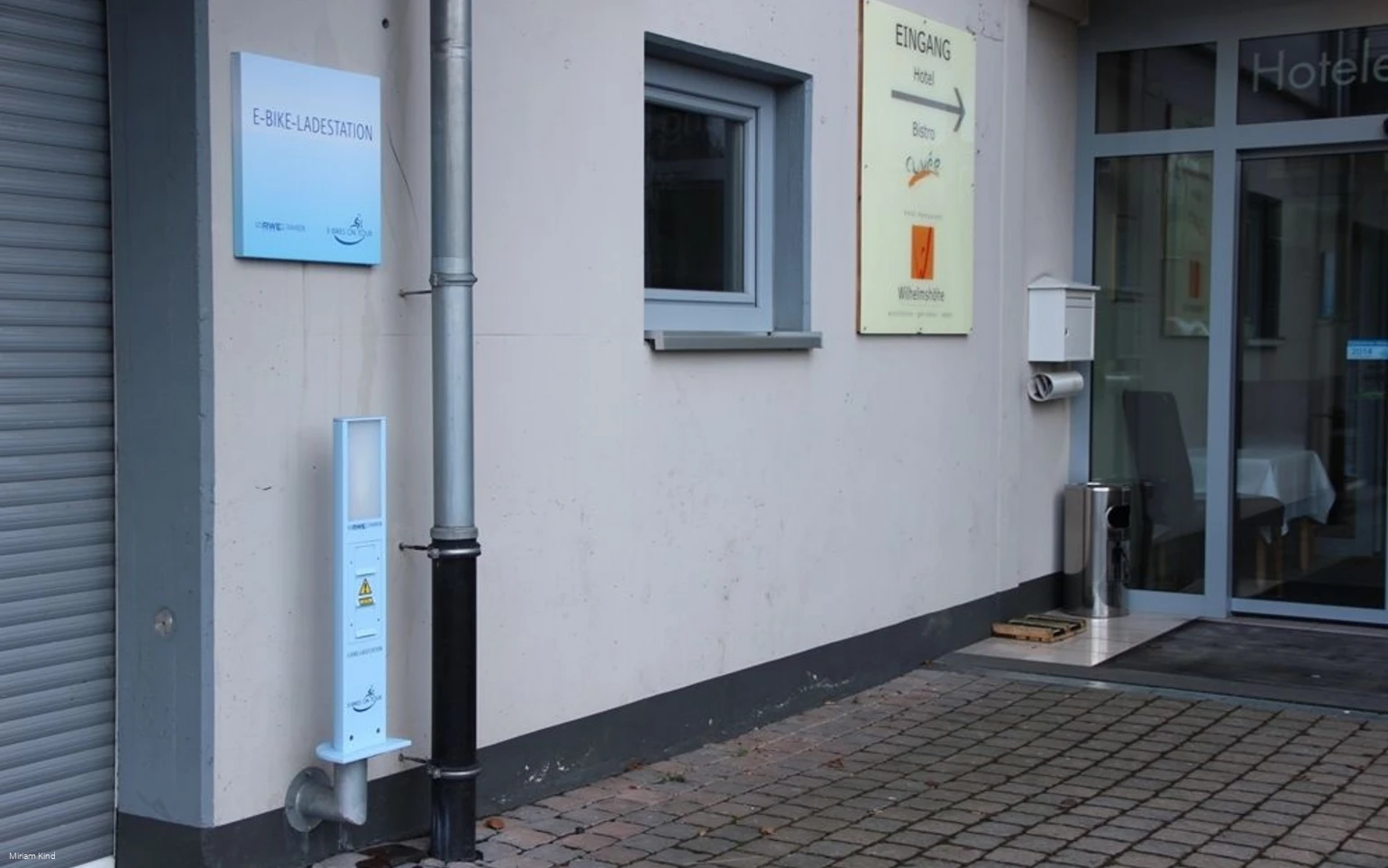 E-Bike Akku-Ladestation Hotel Wilhelmshöhe in Neue