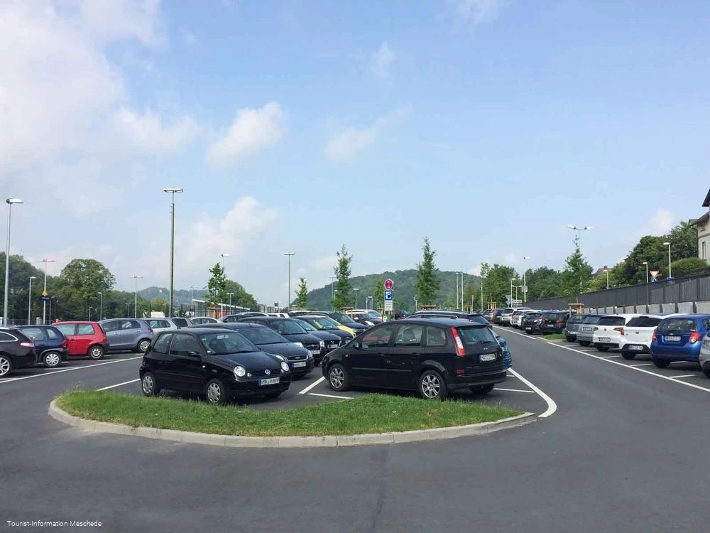 P & R Parkplatz Lagerstraße Meschede